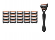 Wkład do maszynki Gillette Fusion5 20 szt. + RĄCZKA