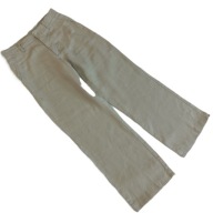 SPODNIE MĘSKIE LETNIE LNIANE ROZM.28"71CM.