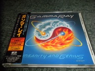 GAMMA RAY Insanity And Genius 1ST. PRESS JAPAN OBI rzadka HELLOWEEN Noise