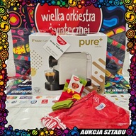Ekspres kapsułkowy Tchibo Cafissimo Pure+ + gadżety | WOŚP | Nowy
