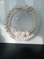 Makrama boho łapacz snów ze sznurka