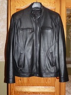 LA FENICE nowa męska kurtka pilotka skóra naturalna XXL/54