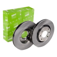 VALEO 186695 Tarcza hamulcowa przód, wentylowana, 266 mm, Peugeot/Citroën