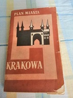 Kraków stary plan miasta autobusy tramwaje