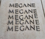 Renault Megane 2 II emblemat tylnej klapy napis