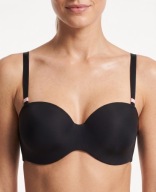 Chantelle absolute invisible C29260 biustonosz usztywniany bardotka 70b