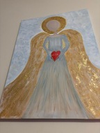 Obraz - Anioł stróż WOŚP - podaruj Anioła