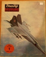 Mały Modelarz nr.1/85 Samolot odrzutowy MIG-25