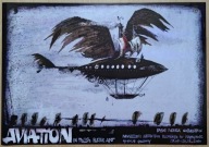 Ryszard Kaja Aviation in Polish Poster Art - plakat