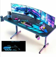 Ergonomiczne biurko gamingowe 160 cm COOCHEER + podkładka