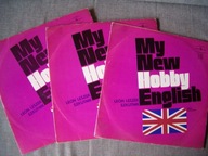 JĘZYK ANGIELSKI - MY NEW HOBBY ENGLISH - LEON LESZEK SZUTNIK 3LP