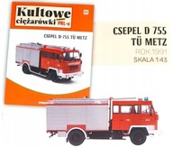 Kultowe Ciężarówki z PRL-u 122 CSEPEL D-755 TU METZ Straż Pożarna