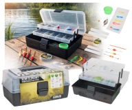 Skrzynka wędkarska organizer Max Ranger 30 x 17 x 14 cm + akcesoria ZESTAW