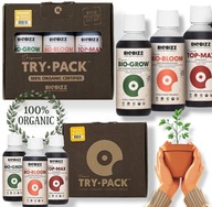 ZESTAW NAWOZÓW ORGANICZNY Biobizz Try-Pack Indoor 3x250ml DO UPRAWY ROŚLIN