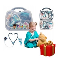 PREZENT NA ŚWIĘTA Mały Lekarz AKCESORIA Idealna Zabawa dla Dziecka MEGA HIT