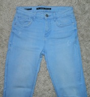 jeansy jasno niebieskie r. 34