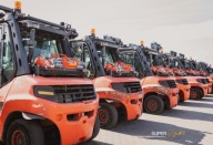 Wózek widłowy Linde H70T-03 KABINA PALETYZER BLIŹNIAKI 2017 rok