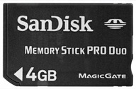 KARTA SanDisk MEMORY STICK Pro DUO 4 gb OKAZJA