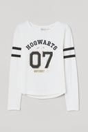 H&M Dżersejowy top z nadrukiem Harry Potter 146/152
