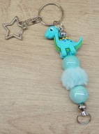 Brelok dla chłopca Dinozaur zawieszka 6423 Oliwia Kurowska, Kuba Kurowski