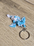 Breloczek SeaShell Dragon 3d - Brelok Druk3d fidget Keychain mixGadzet