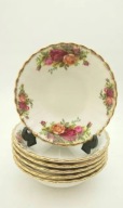 6x Miseczka Deserowa Royal Albert Old Country Roses