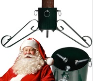 METALOWY STOJAK POD CHOINKĘ 220CM DO CHOINKI DUŻY STABILNY WODA 1,2L CIĘŻKI