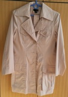 Nude/ beżowy trencz H&M 36 S