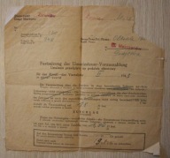PODATEK - Firma Olczak Paweł, Mszczonów, 1943, URZĄD SKARBOWY - ŻYRARDÓW