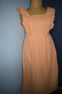 * F & F * SUKIENKA LETNIA BAWEŁNIANA NOWA HAFT REHALIEU_42