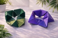 Antystresowa kostka fidget 3D multikolor unikalna zabawka