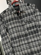 H Koszula C&A bawełna młodzieżowa sport turystyka biel czerń pagony