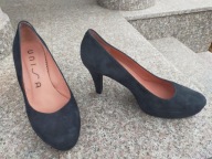 UNISA nr 40 eleganckie wygodne czółenka na platformie skóra jak nowe