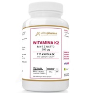 Altopharma Witamina K2 MK-7 z NATTO 200µg 120 kapsułek