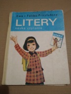 Litery Nauka Czytania - Ewa i Feliks Przyłubscy - elementarz PRL