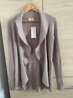 Kardigan beżowy Ember 50% wiskoza r. 38M