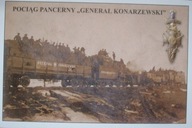 POCIĄG PANCERNY GENERAŁ KONARZEWSKI, 1919-1920 ROK