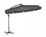 Parasol klasyczny Care Life szary 350 x 250 cm