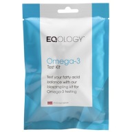 EQology Omega-3 Test kit - Badanie poziomu kwasów OMEGA-3 Test domowy