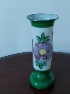 Wazonik szkło ręcznie malowany