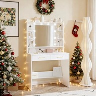 Toaletka LED do sypialni do pokoju dziewczynki