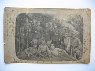 II RP ŻOŁNIERZE KARABINY BAGNETY ERKAEM przedwojenne FOTO