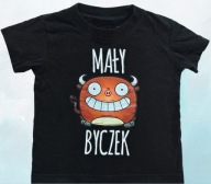 T-shirt dziecięcy rozmiar 110 MAŁY BYCZEK