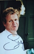 GORDON RAMSAY (Hell's Kitchen) - zdęcie z autografem