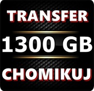 TRANSFER CHOMIKUJ 1300 GB BEZTERMINOWO