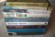 W 80 dni 20 000 mil Pięć tygodni Dzieci Kapitana Granta Verne zestaw 11x