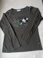 Tom Tailor damska koszulka T-shirt z długim rękawem r M