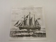 CERAMICZNY KAFEL NIEMIECKI K.R.HANSEN ORYGINALNY