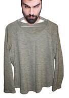 BLUZKA MĘSKA SIWO STALOWA ORYGINALNA L OKAZJA!