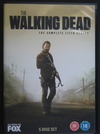 The Walking Dead Season 5 płyta DVD+Sharks+Top Gear+Miami Vice